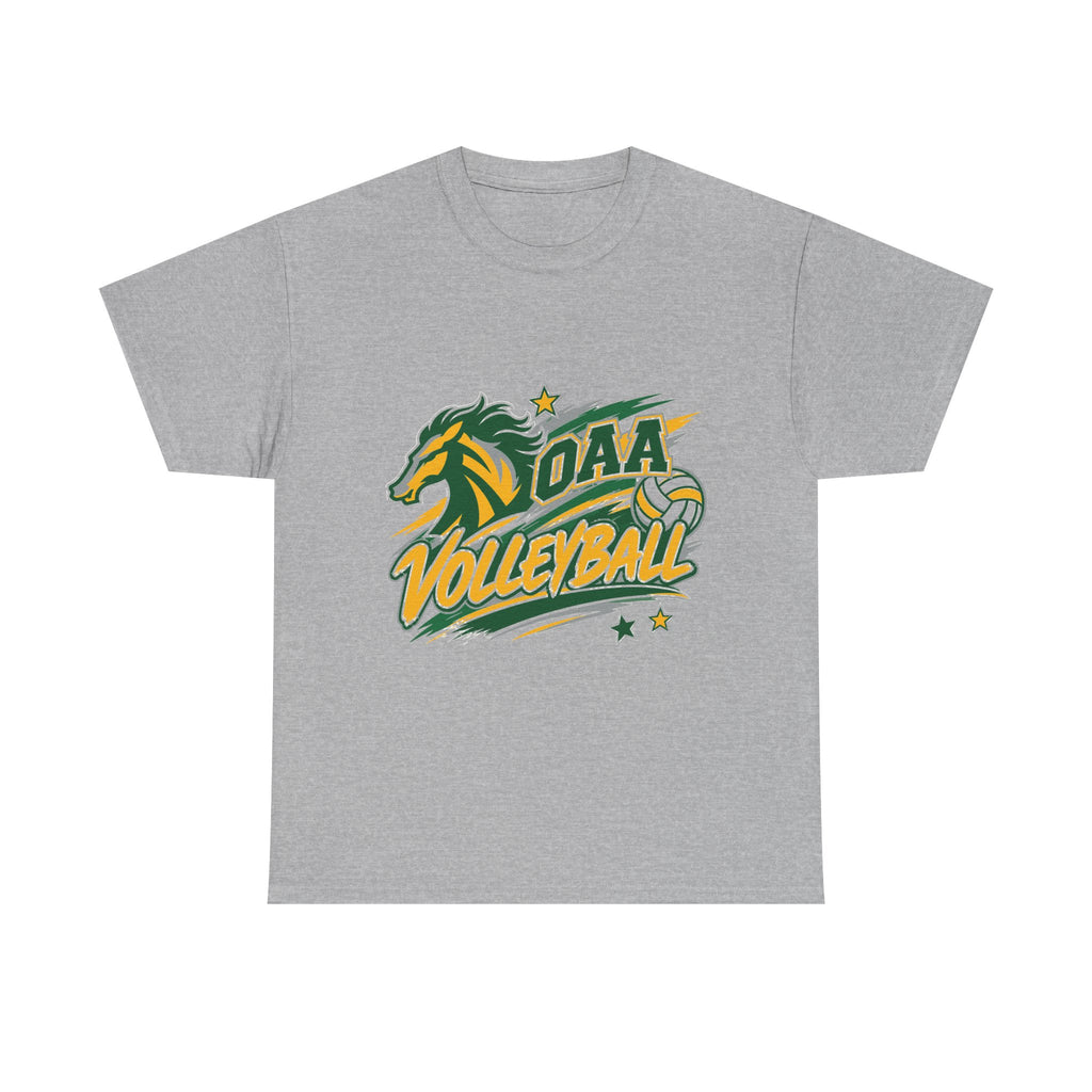 OA A Mustangs Volleyball T-Shirt — School Team Spirit Tee