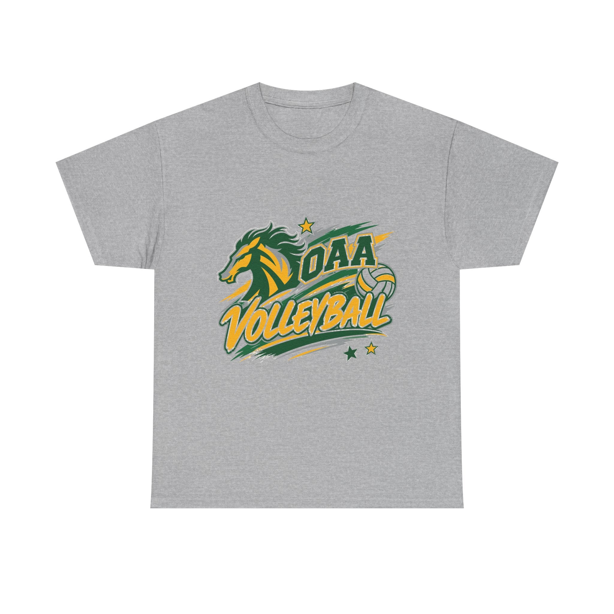 OA A Mustangs Volleyball T-Shirt — School Team Spirit Tee