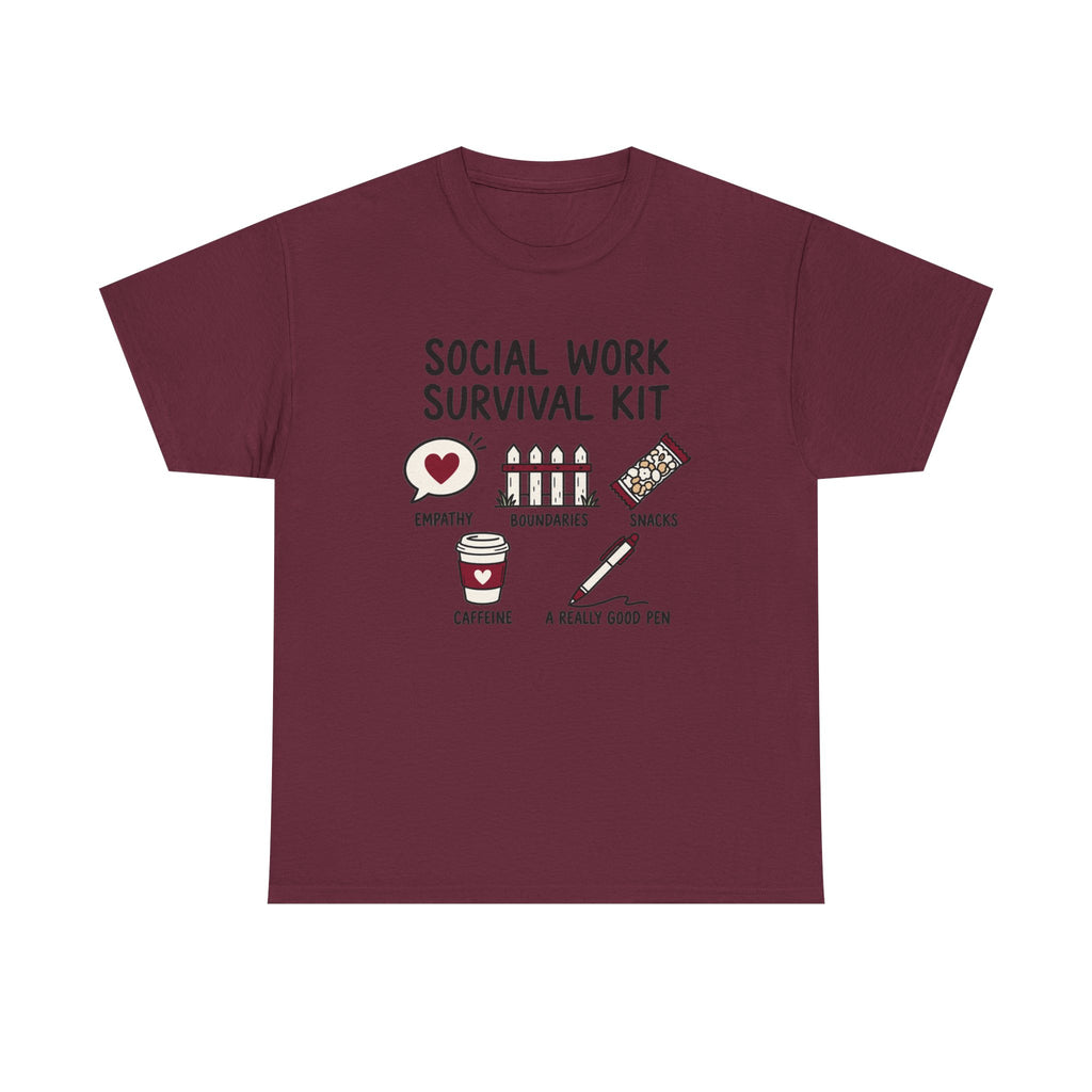 Social Work Survival Kit Tee
