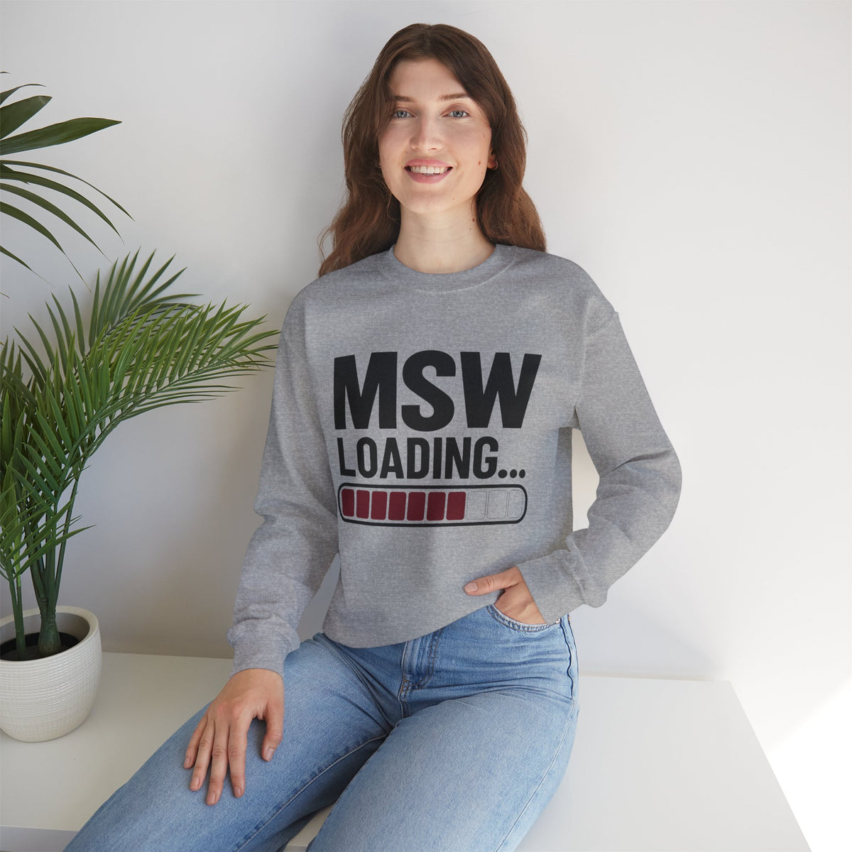 MSW Loading Crewneck Sweatshirt (Light Colors)