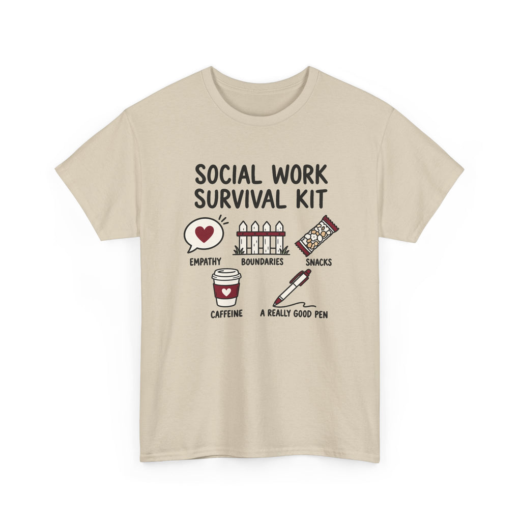 Social Work Survival Kit Tee