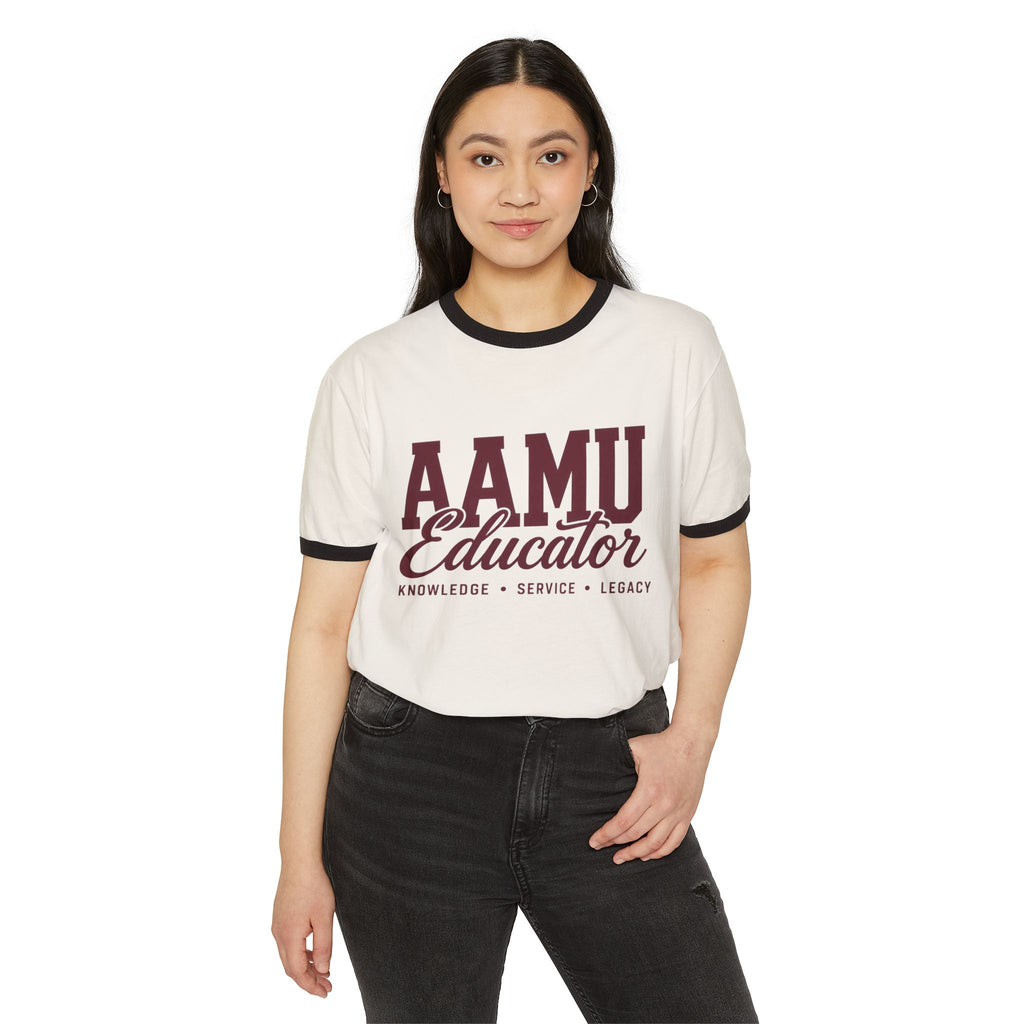 AAMU Educator Ringer Tee