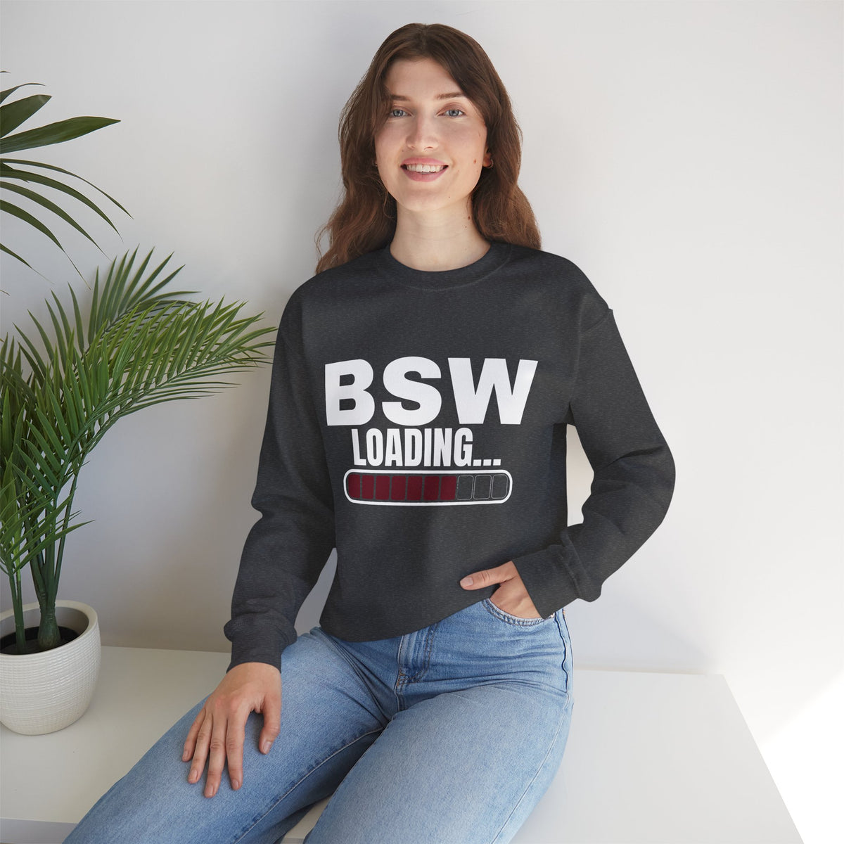 BSW Loading Unisex Heavy Blend™ Crewneck Sweatshirt