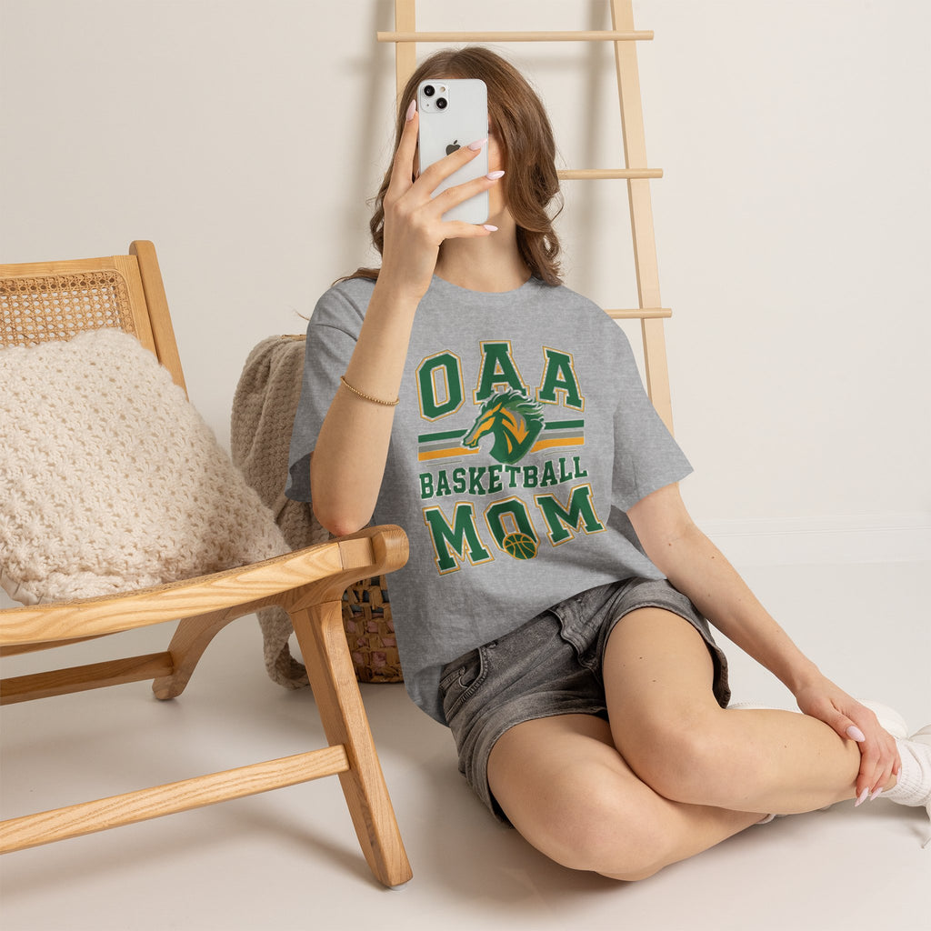 Basketball Mom T-Shirt — OAA Team Spirit Tee