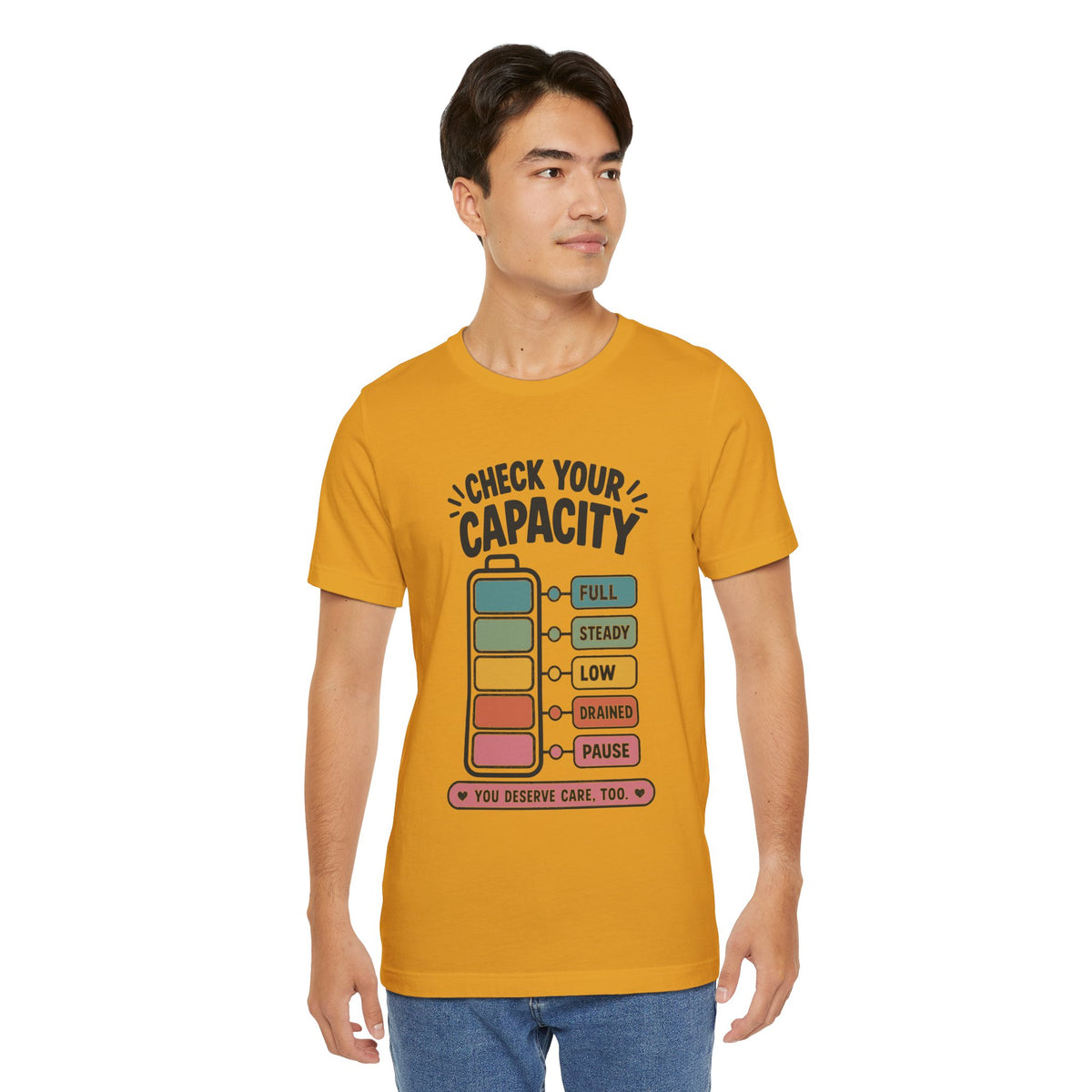 Check Your Capacity Battery Tee