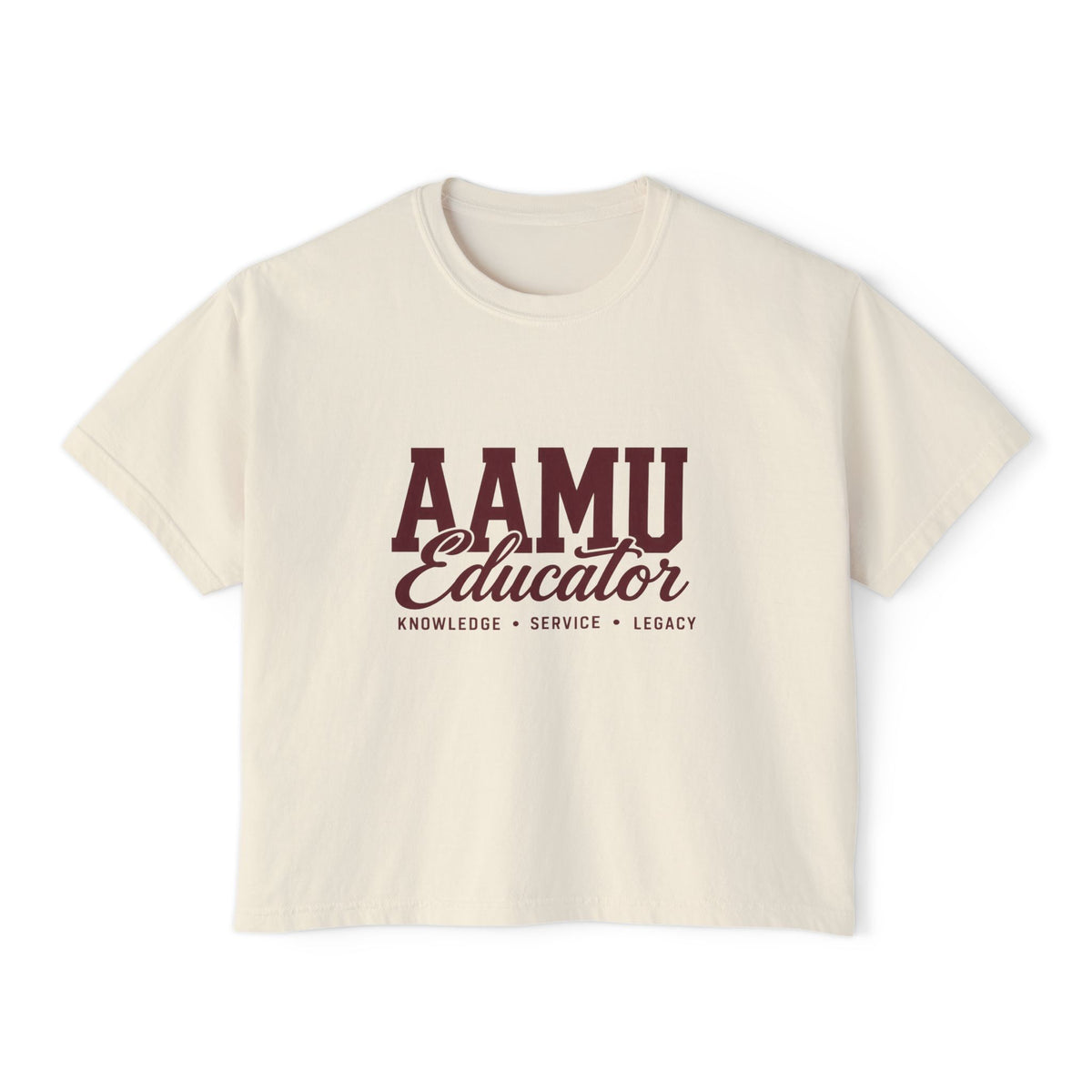 AAMU educator box tee