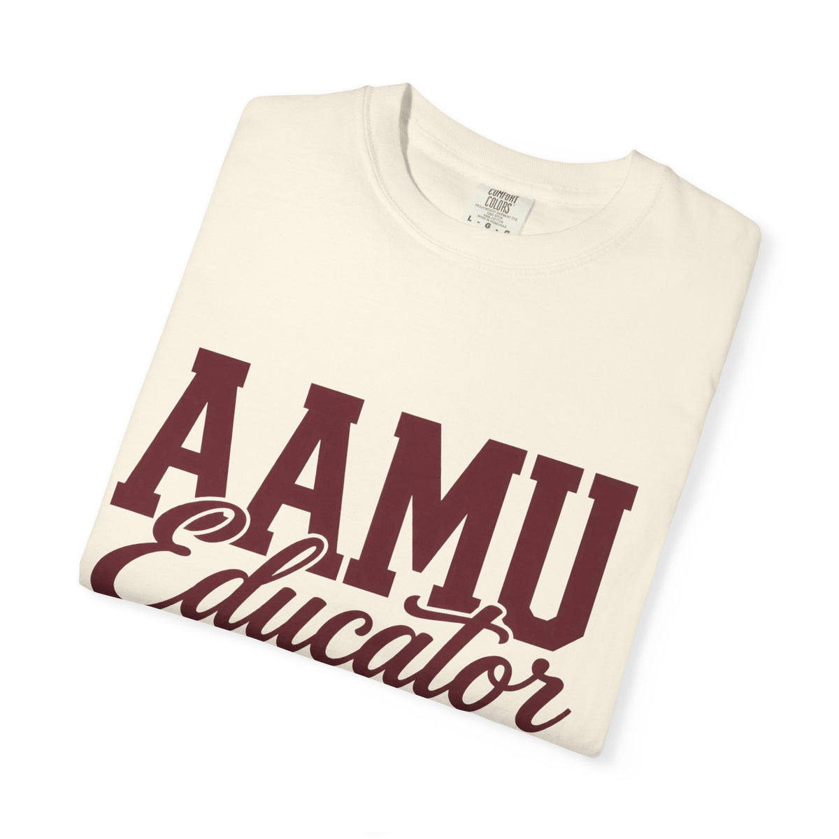 AAMU Educator T-Shirt — ’Eighteen 75’ Back Alumni/Faculty Vintage Campus Tee