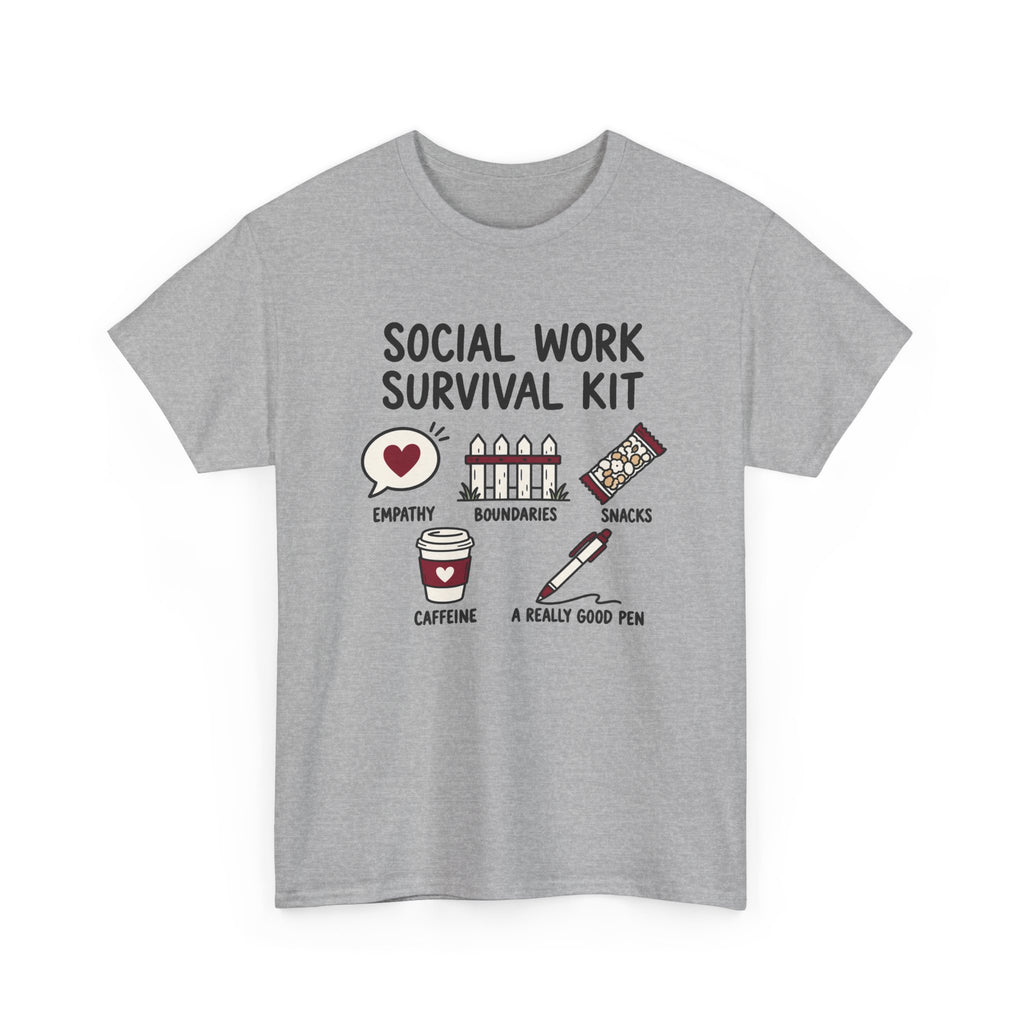 Social Work Survival Kit Tee