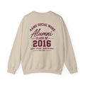 AAMU Social Work Alumni Crewneck — Class of 2016