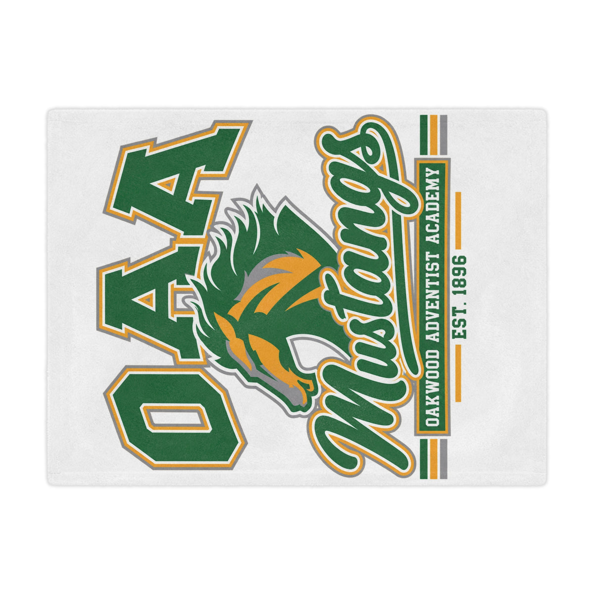 OAA Mustangs Blanket