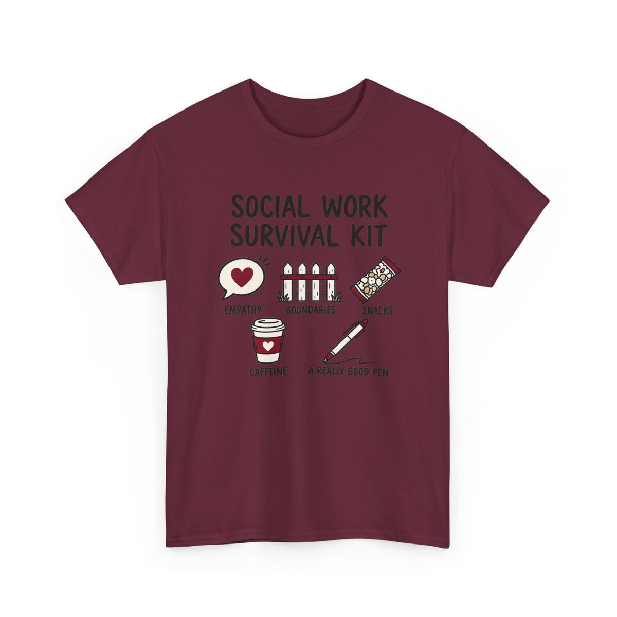 Social Work Survival Kit Tee