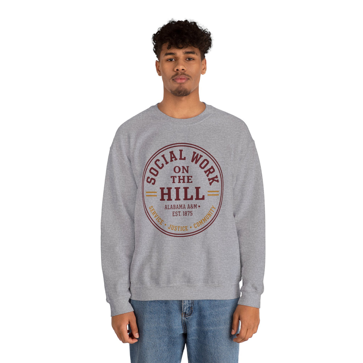Social Work on the Hill Crewneck