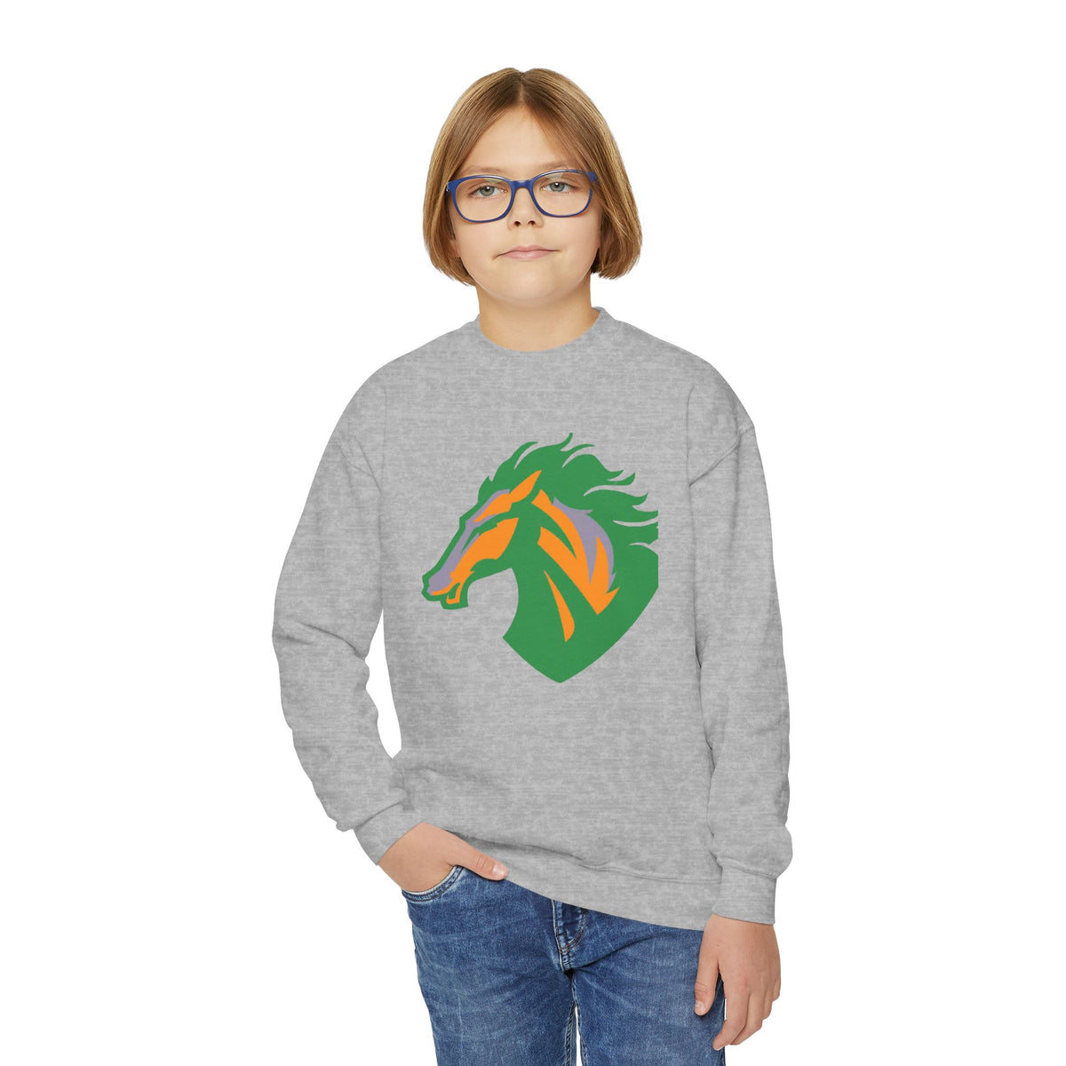 Kids Mustang Crewneck