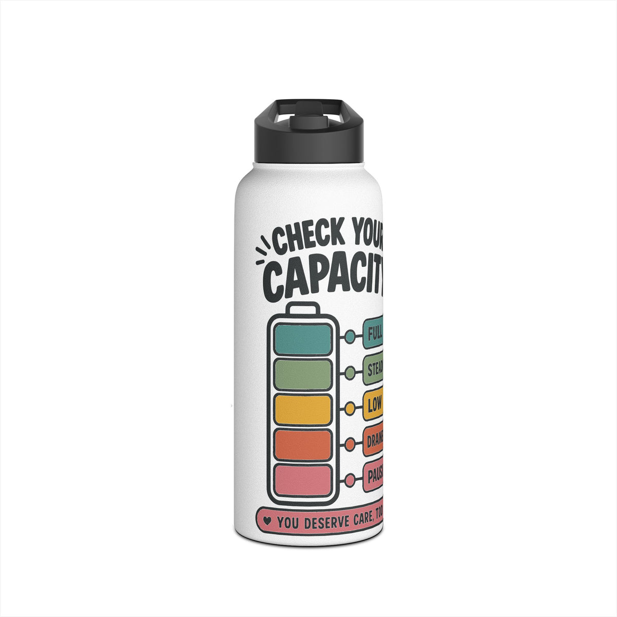 Check Your Capacity Water Bottle