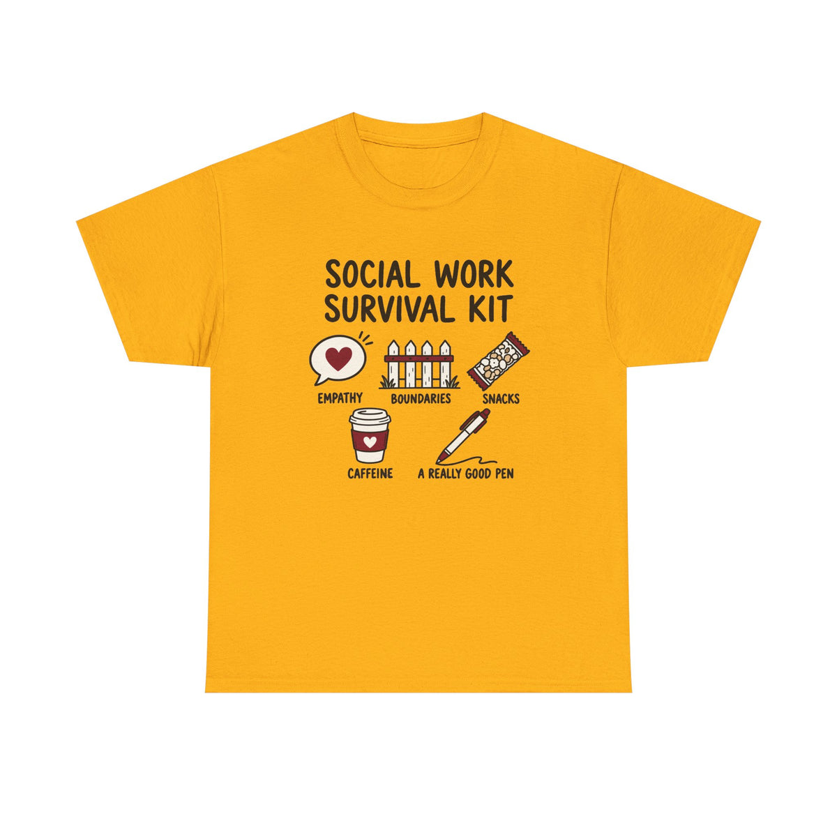 Social Work Survival Kit Tee