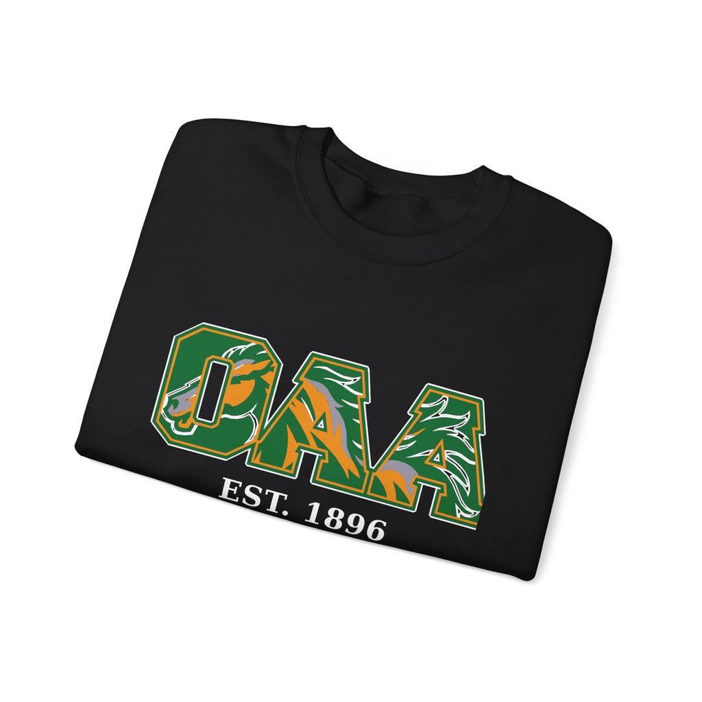 OAA Sweat Shirt with Mustang Sleeve