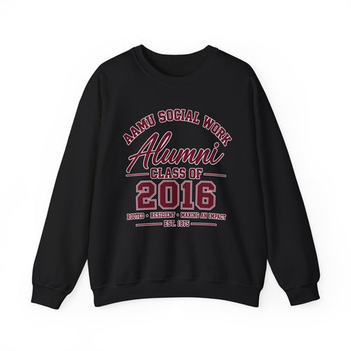 AAMU Social Work Alumni Crewneck — Class of 2016