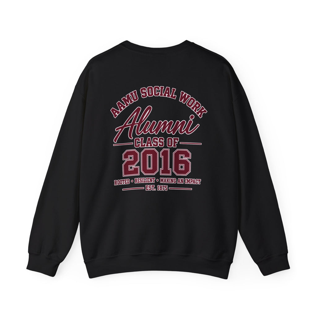 AAMU Social Work Alumni Crewneck — Class of 2016
