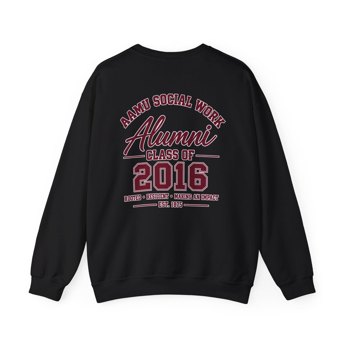 AAMU Social Work Alumni Crewneck — Class of 2016