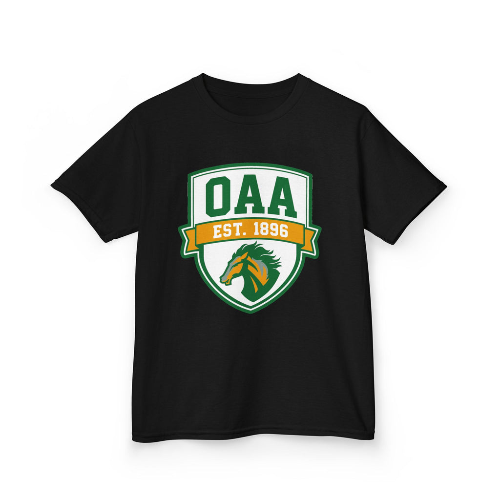 Kids Tee — OAA Est. 1896 Horse Crest School Spirit