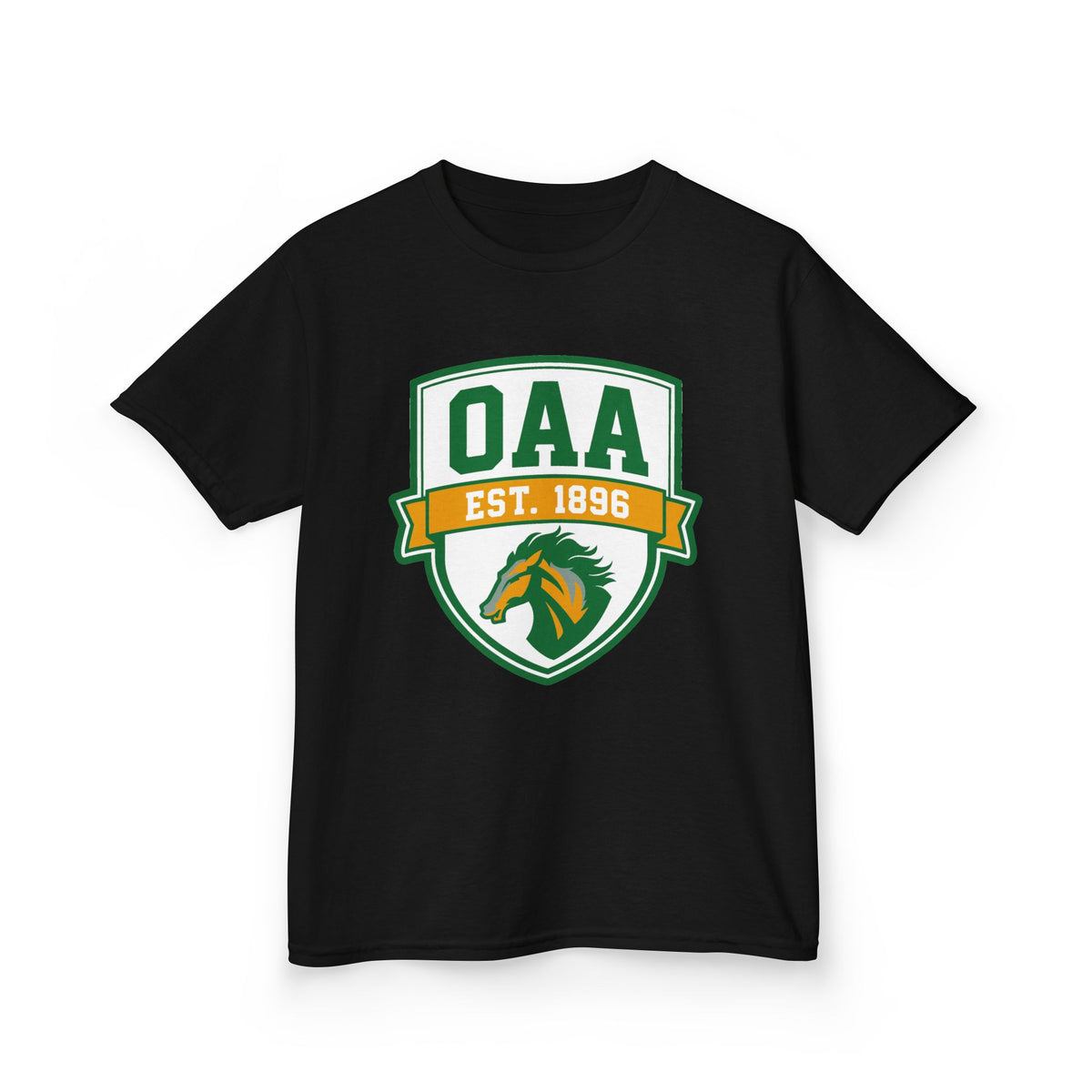 Kids Tee — OAA Est. 1896 Horse Crest School Spirit