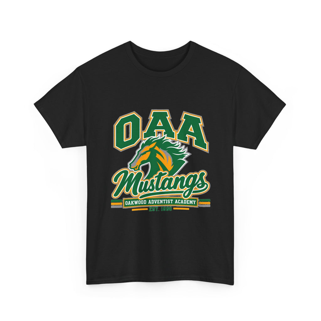 OAA Mustangs School Spirit Tee (Oakwood Adventist Academy)