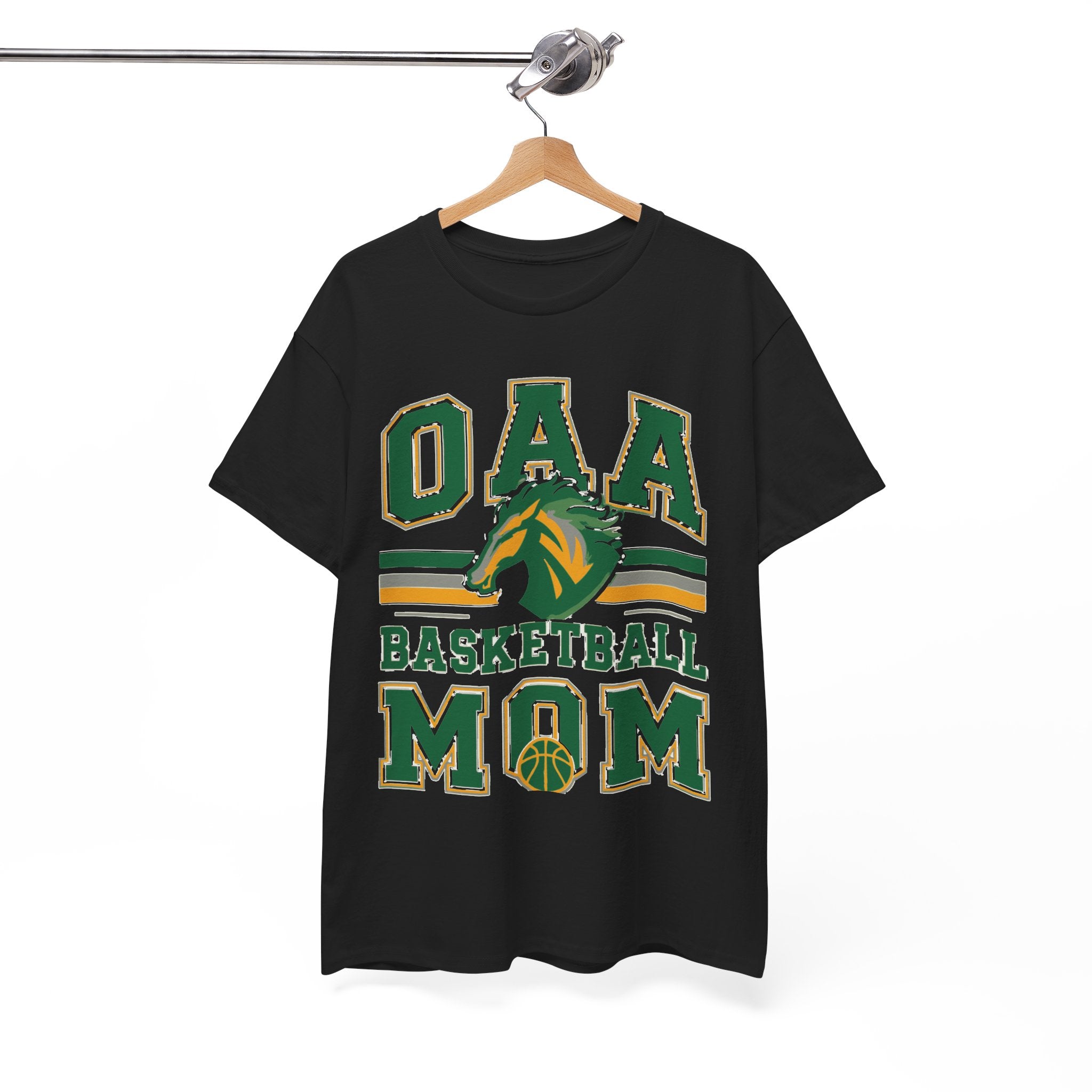 Basketball Mom T-Shirt — OAA Team Spirit Tee