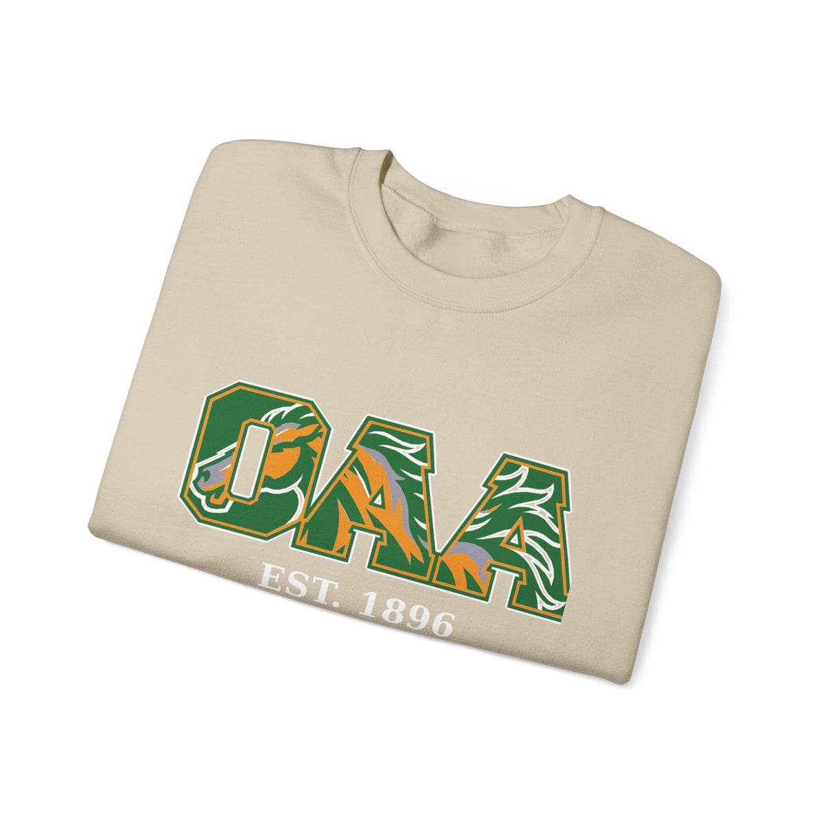 OAA Sweat Shirt with Mustang Sleeve