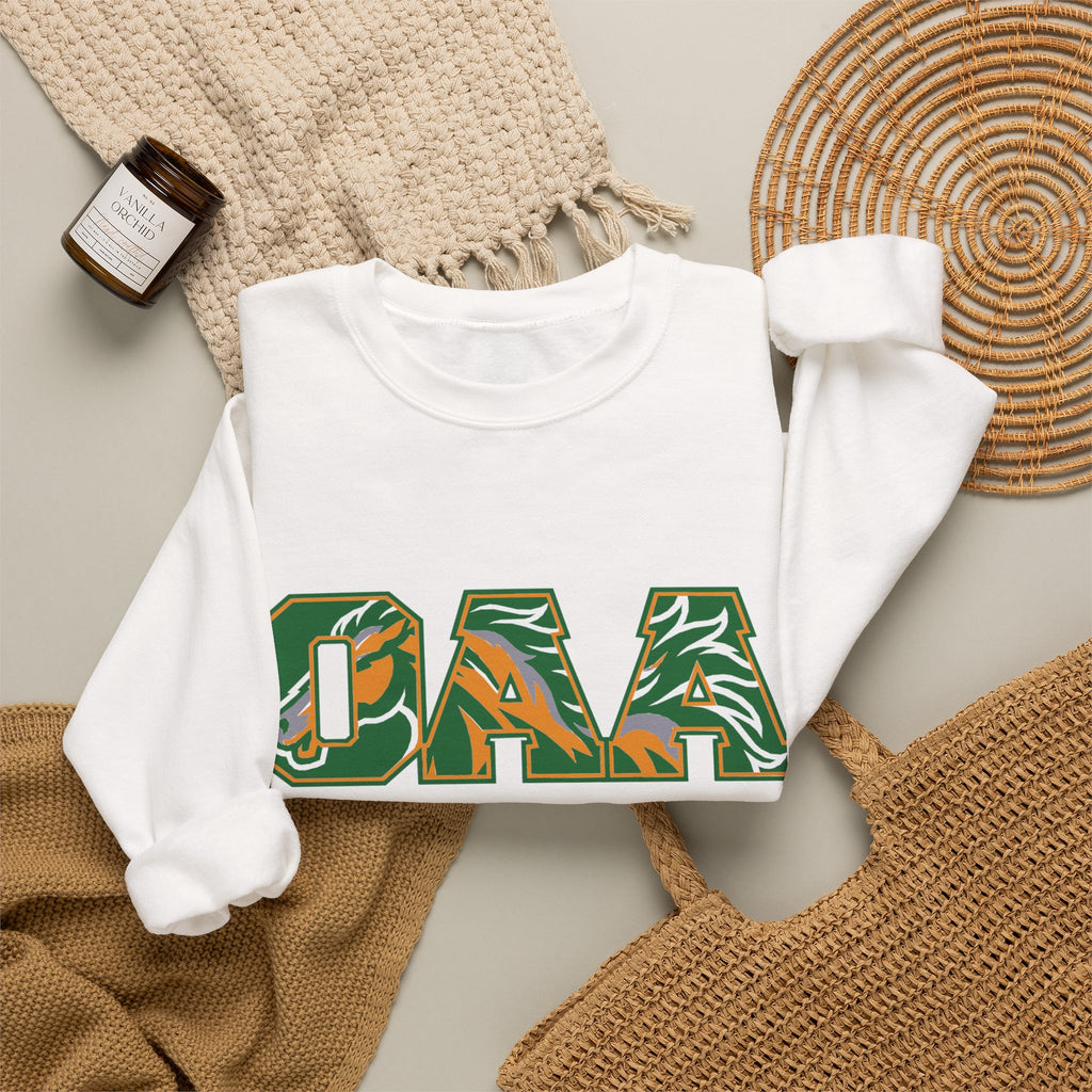 OAA Sweat Shirt with Mustang Sleeve