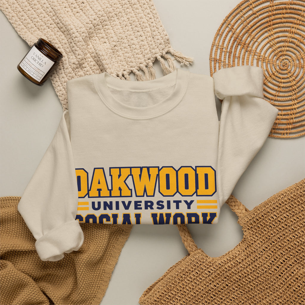 Social Work Sweatshirt – Oakwood University Vintage Campus Crewneck