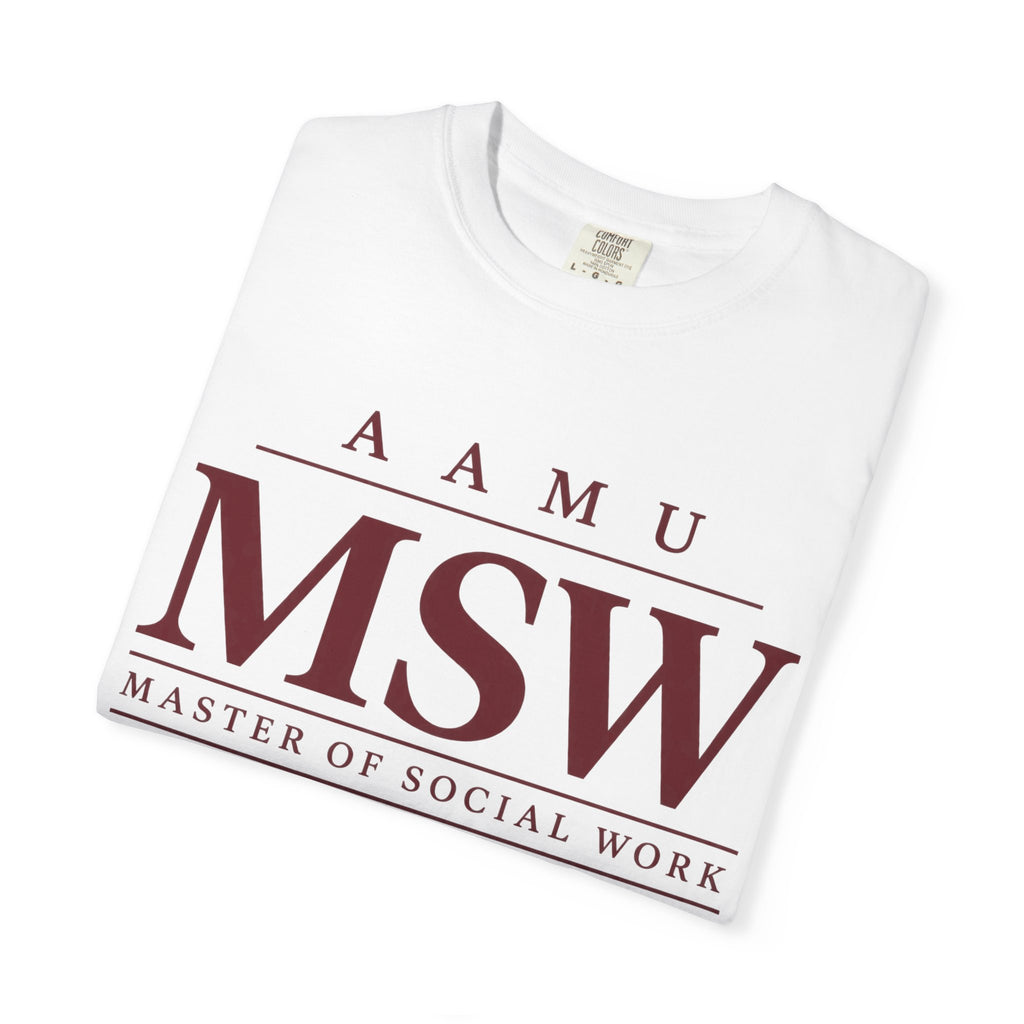 MSW Alum T-Shirt — Master of Social Work Graduation Tee
