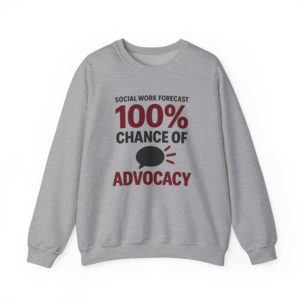 Social Work Forecast Crewneck Sweatshirt