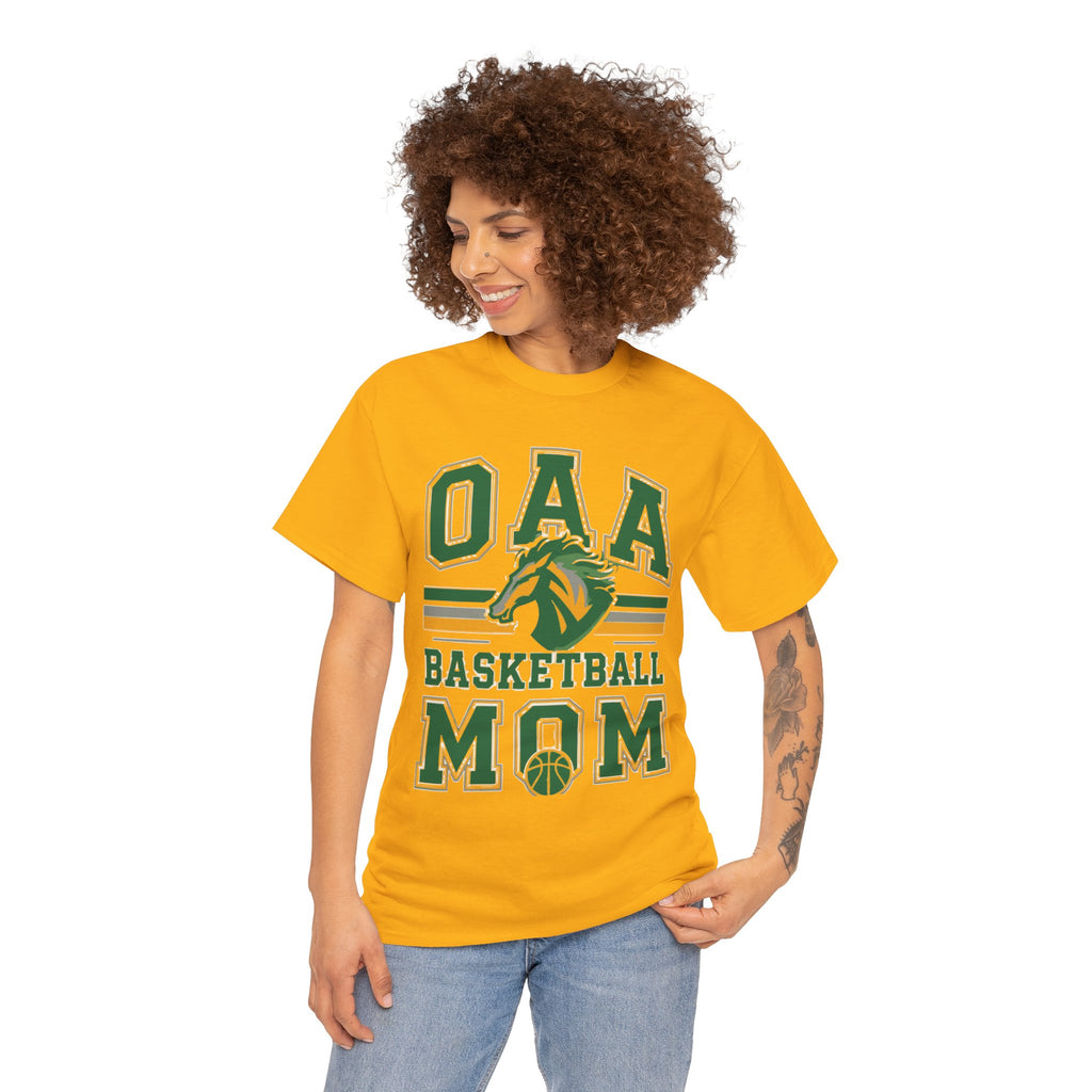 Basketball Mom T-Shirt — OAA Team Spirit Tee