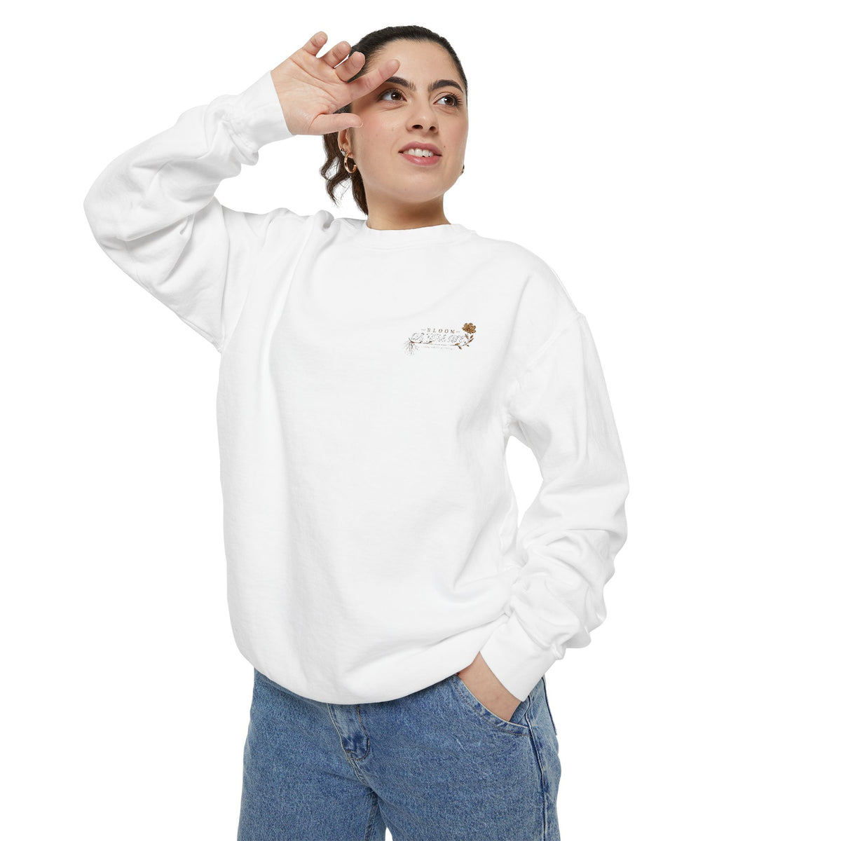 Bloom Where you are Crewneck Sweatshirt