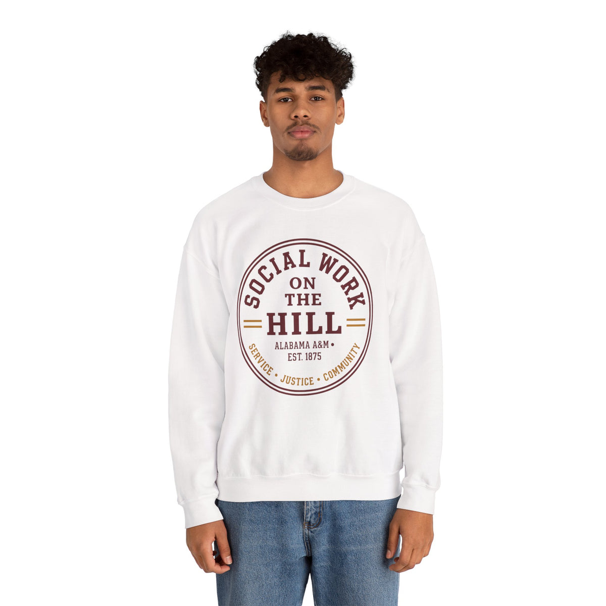 Social Work on the Hill Crewneck