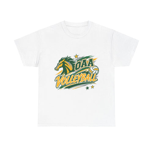 OA A Mustangs Volleyball T-Shirt — School Team Spirit Tee